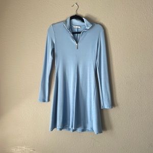 Zara medium baby blue dress